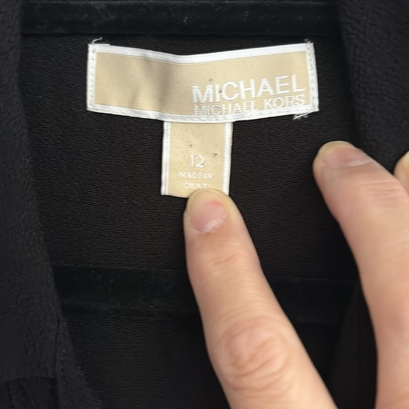 Michael KORS black dress, sized 12 - Picture 2 of 6